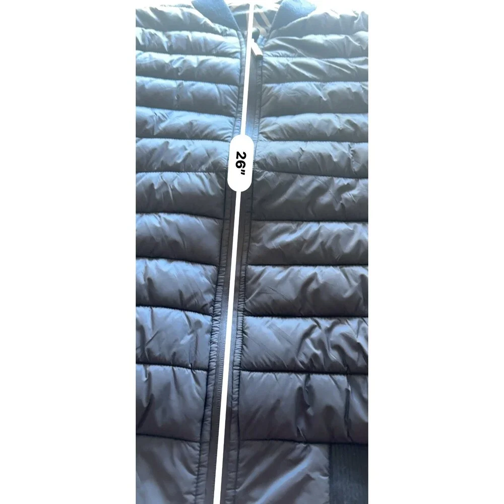 Superdry Original Fuji Puffer Bomber Jacket Dark Navy Mens ~M Gorpcore Quilted